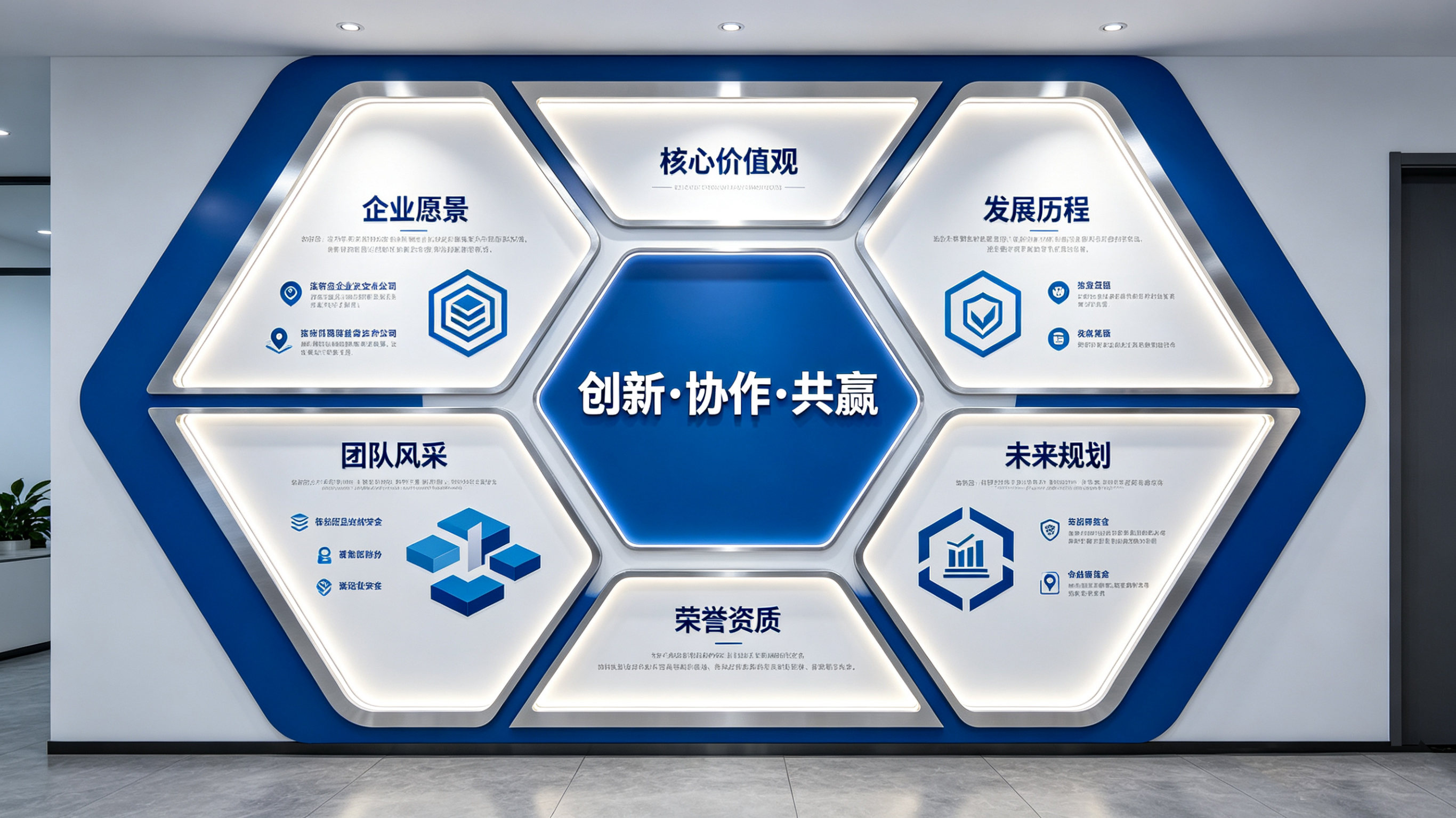 永安企业文化墙六边形避坑指南（新手常犯5个错误）